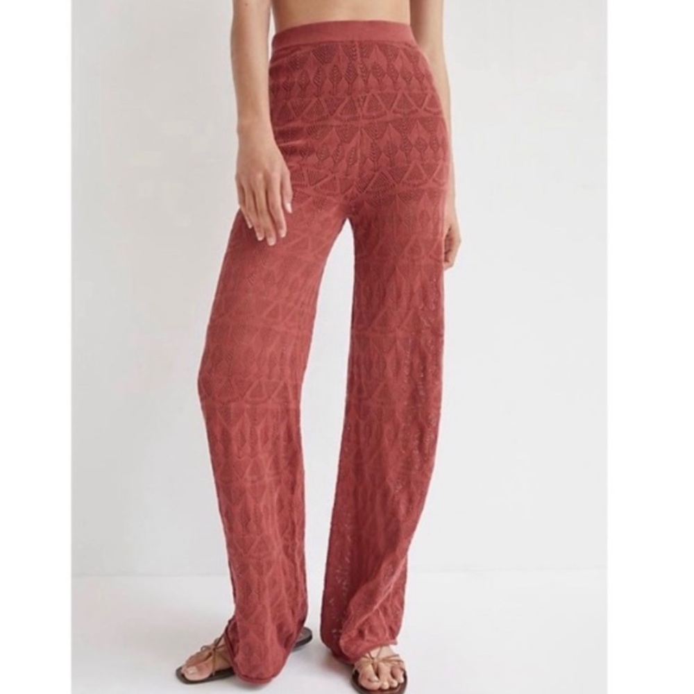 Anthropologie Pointelle Pull On Pants. Size XS